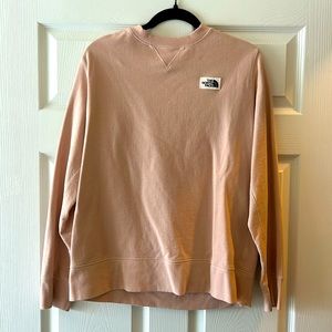North face crewneck- PINK